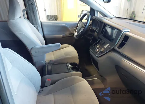 2015 Toyota Sienna Le 8 Passenger из США, поврежденный, VIN 5TDKK3DC2FS544420
